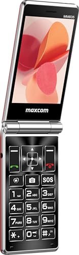 Teléfono Móvil Maxcom Comfort MM835 para Personas Mayores 4G Rojo - vue 2