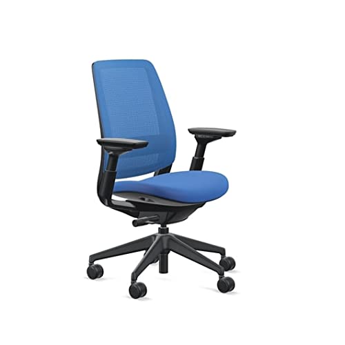 Image of Steelcase Series 2 Office Chair, Graphite Frame, Cogent Connect Royal Blue