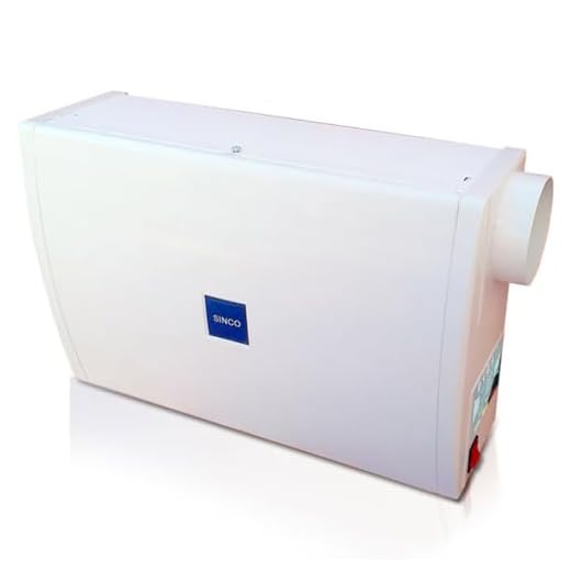 Sistema SINCO de Ventilación Forzada - elimina las humedades por condensación y el gas radón - Antihumedades (Equipo, accesorios y soporte telefónico)