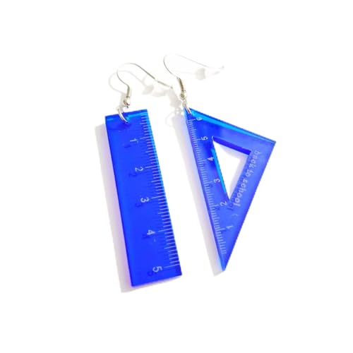 Boucles d'oreilles pendantes fluorescentes pour look tendance d'été