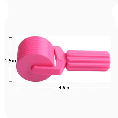 Image of Diamond Art Roller, 2025 New Essential DIY Craft Tool for Rhinestone Embroidery, Easy-Grip Hand Roller, Detachable Diamond Painting Tools and Accessories(Pink Color)