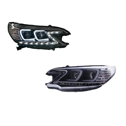 Faros delanteros para Honda CRV con DRL y antiniebla ideales para viajes nocturnos seguros