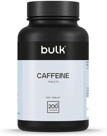 BULK POWDERS Caffeine Tablets BPB-CAFF-T000-0250 250