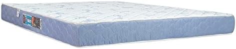 Colchão Casal Sleep Max Espuma D45 138x188x15cm Branco/Azul - Cas...