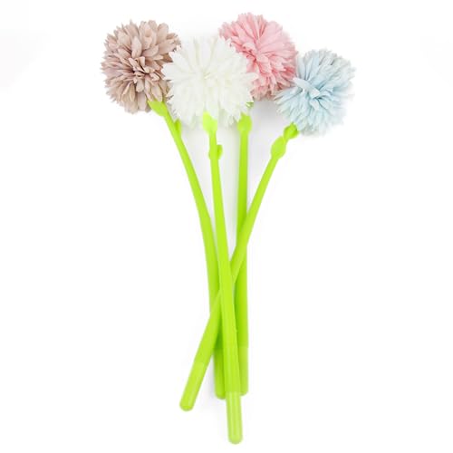Stylos à encre gel motif fleur pour personnaliser votre journal intime et carnet