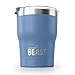 Beast 10 oz Tumbler Stainless Steel Vacuum Insulated Coffee Ice Cup Double Wall Travel Flask (Stormy Sky)