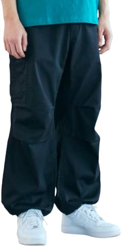 Amazon ウィゴー 男女兼用 ワイド カーゴパンツ ワイドパンツ 大きいサイズ ゆったり ミリタリー パンツ ズボン ミリタリーパンツ ボトム 作業着 春 夏 秋 冬 メンズ ロングパンツ 通販