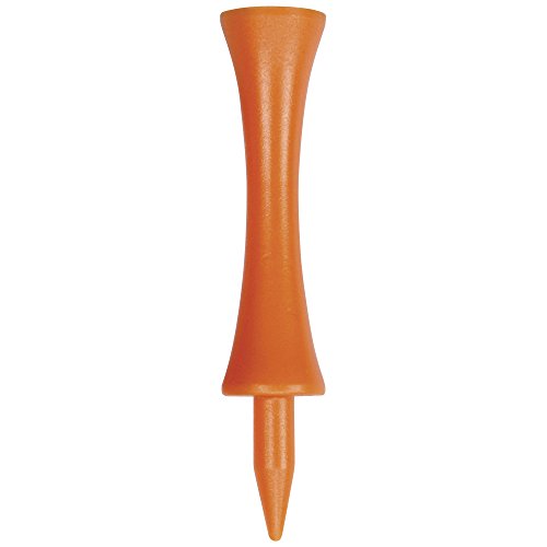 Image of Masters Golf Plastic Graduated Tees Size 2 3/4 Pack of 20 Orange