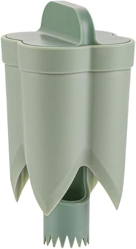 Removedor de sementes de pimentão, verde, 2 em 1, ferramenta de remoção de sementes, cortador de fru