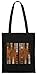 Urban Backwoods Backgammon Board Hipster Bag Beutel Stofftasche Einkaufstasche