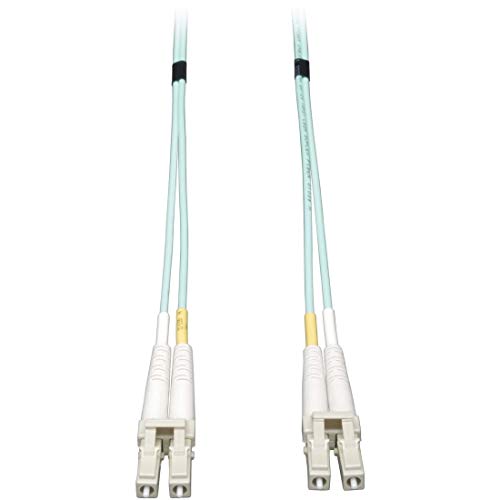 Tripp Lite 10 Gb duplex multiläge 50/125 OM3 LSZH fiberpatchkabel (LC/LC) - aqua, 15 m (N820-15M)