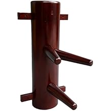 Wall-Mounted Solid Wood Martial Arts Traditional Kung Fu, Wing Chun Dummy Wooden Martial Arts Training Dummy