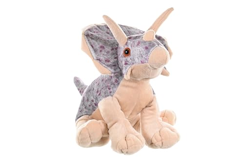 Wild Republic Triceratops Plush, Dinosaur Stuffed Animal, Plush Toy, Gifts For Kids, Cuddlekins 12', Multicolor, Model:10960