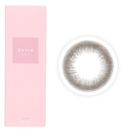 【公式ストア限定】【乱視用】カラコン レヴィア トーリック ワンデー サークル【10枚入り】ブラウン PWR:-5.50 CYL:-1.75D AXIS:180°【度あり/度なし】ReVIA toric 1day COLOR Brownのサムネイル