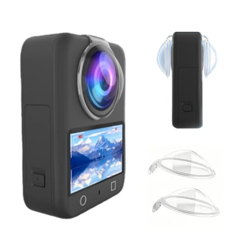 Coque de protection d'objectif pour DJI Osmo 360 verre optique antichoc haute clarté