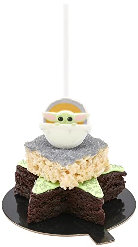 Decopac Star Wars The Mandalorian The Child Rings, Cupcake Decorations, Food Safe Cake Toppers – 24 Pack #TOP5