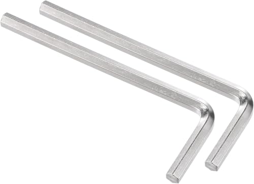 Image of TA-VIGOR 2Pcs 3/16 Inch L-Shaped Hex Key Wrench Set, CR-V Steel Allen Wrenches for Furniture Assembly, Bike Repair, and Equipment Maintenance
