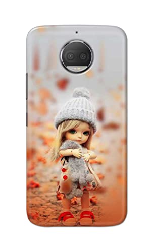 Image of PRINTFIDAA Doll Cute Girl Amazing Beauty Little Kid Child Playing Hard Back Cover for Motorola Moto G5S Plus (5.5 inch), XT1803, XT1805, XT1806, XT1804 Back Cover -(P6) KAT1001
