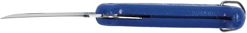 Miniatura 10 de Klein Tools Cuchillo de bolsillo 1550-4, cuchillo de electricistas con hoja de corte Hawkbill de acero al carbono de 2-58 pulgadas