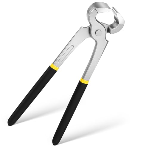 OUNONA Cisaille à Fers à Cheval 30 CM Pince à Sabots en Métal pour Bovins et Ovins Outil Léger et Transportable pour Parage Élevage et Soins Équins