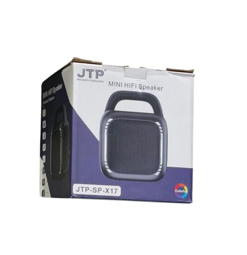 Image of JTP-SP-X17 Portable Karaoke Machine for Adults /Kids, 50W, Subwoofer, PA Systerms, 24H Playtime, RGB Lights, Waterproof, Bluetooth /T-F Cards /USB /TWS, HiFi Speaker for Outdoors, Party, Meeting
