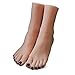 36 jardów Symulacja Model stóp Prawdziwy silikonowy Protezy Model stóp Model obuwia Rekwizyty Dla szkolenie na paznokcie (Color : 1, Size : A pair of 36 yards full glue)