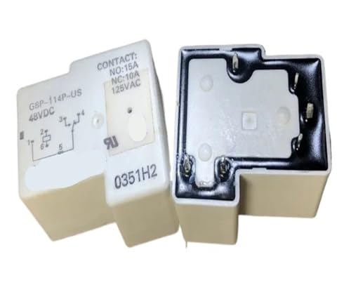 Relais G8P-114P-US 48 V CC commutateur haute capacité 20A T90-1C-6P-48V-20A