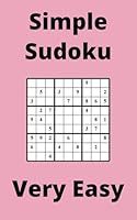 Pink Simple Sudoku Book, 9x9 Puzzles, 100 Pages, 5x8, Very Easy B0F5PW5C8B Book Cover