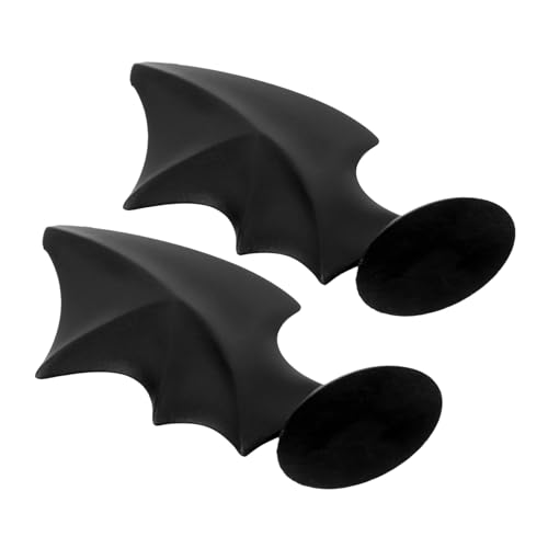 VALICLUD Unique Bat Wings for Electric Scooter Helmets Stylish Suction Cup Accessory