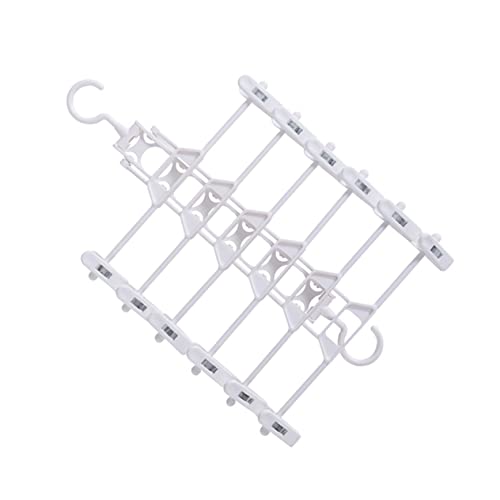 SOLUSTRE 1Pc Multifunctional Multilayer Pants Hanging Rack Hanger for Clothes Space Saving Clothes Organizer for Skirts and Pants Storage Closet