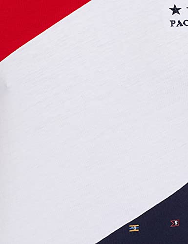 Image of Max Men's Cotton Colorblocked Ultra Slim Fit Crew Neck T-Shirt
