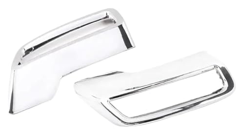 Car Exhaust Tail Pipe For Peugeot 3008 For 5008 For Allure 2017-2022 Auto Parts ABS Muffler Trim For Rear Access Hose Tail Cover Car Exhaust Tailpipe