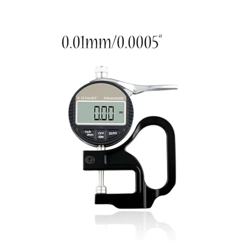 Micrómetro digital para medir espesor 0.01 mm miniatura 2
