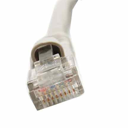 Cable de Red Cat 6A UTP SF Cable 35ft Gris miniatura 2