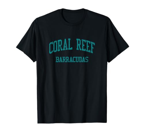 Coral Reef High School HS Miami FL Vintage Sports T-Shirt