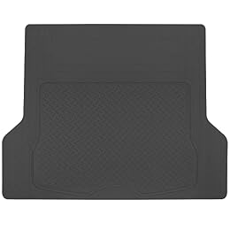 Heavy Duty Cargo Liner Floor Mat-All Weather Trunk Protection, Trimmable to Fit & Durable HD Rubber Protection for Car SUV Sedan Auto