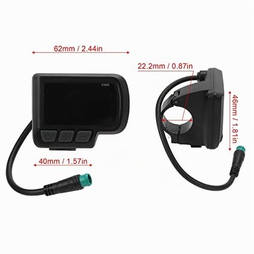 Display, LCD-Messgerät mit USB-Geschwindigkeitsanzeige und wasserdichtem Anschluss, Fahrradcomputer für, Mountainbike, Roller, Outdoor-Sportler und Stadtverkehr