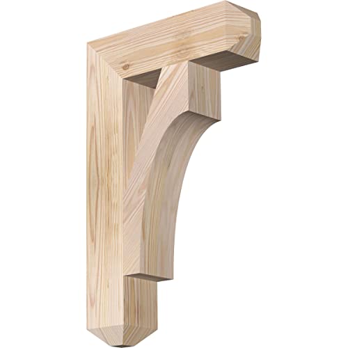 3 1/2"W x 14"D x 22"H Westlake Craftsman Smooth Bracket, Douglas Fir