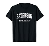 design sportivo atletico vintage paterson new jersey nj maglietta