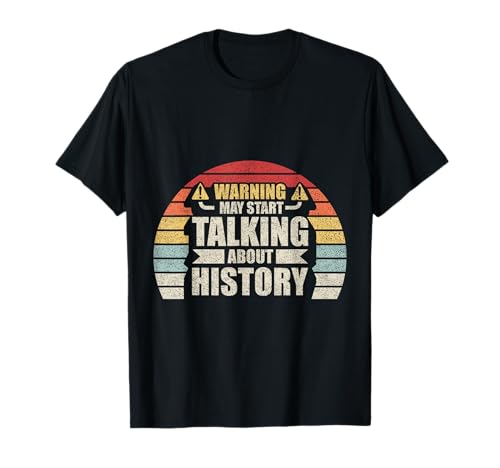 Retro Vintage I Love History Funny History Amante Camiseta