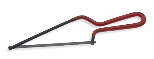 Superior Tool 37700 Mini Hacksaw-Hacksaw with 6 Inch Steel Blade 32 Teeth per