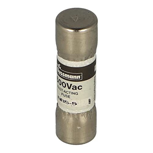 Fusible BBS-5 Bussmann midget à action rapide pour circuits basse tension