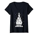 Photo Gallery donna moo-ry christmas funny mucca albero di natale fattoria di natale maglietta con collo a v Photo Gallery donna moo-ry christmas funny mucca albero di natale fattoria di natale maglietta con collo a v
