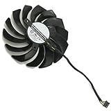 Graphics Card Cooling Fans Suitable for MSI RTX 3050 3060 3060TI 3070 Ventus 2X RX 6600 6600XT 6650XT 6700XT 6750XT MECH 2X Series Desktop PLD10010S12HH 95mm 12V 0.40A 4Pin (Fan-B)