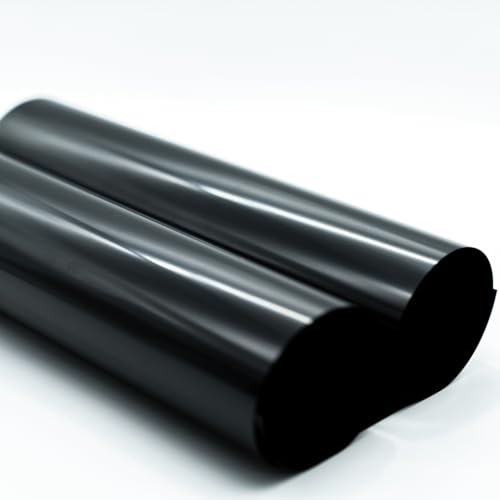 Cleansys Premium Black Aquarium Background - Static Cling, Glue-Free Black Fish Tank Background Wallpaper, Fish Tank Backdrop (39.3