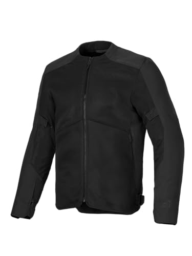 Alpinestars C-1 Air Jacket, Lightweight & Stylish, Touring & Commuting Motorcycle Jacket with Breathable Construction, XL, Black
