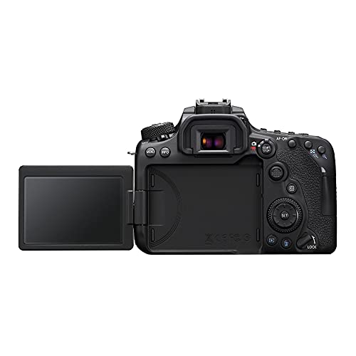 Câmera Fotográfica DSLR EOS 90D Body Canon Preta