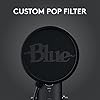 Logitech G Blue Yeti Game Streaming Kit With Yeti USB Gaming Mic, Blue VO!CE Software, Exclusive Streamlabs Themes, Custom Blue Pop Filter, PC/Mac/PS4/PS5 - Blackout #5