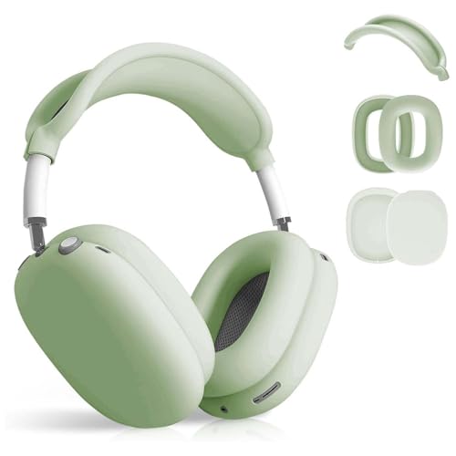 AirPods Max 2 /Max �Ή��C���[�J�b�v �J�o�[ +�w�b�h�J�o �N�b�V����+ �ی�P�[�X�yHUKWIMO�z ���R��h�~ PU���U�[ �򉻖h�~ �h�o �����h�~ ���h�~ ���􂢉\ ��� �􂦂� �[�t�� 3�Z�b�g[�O���[�� ��]