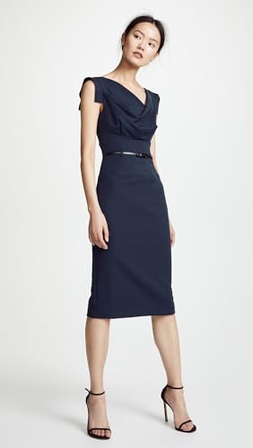 Black Halo Women's Jackie O Belted Dress2